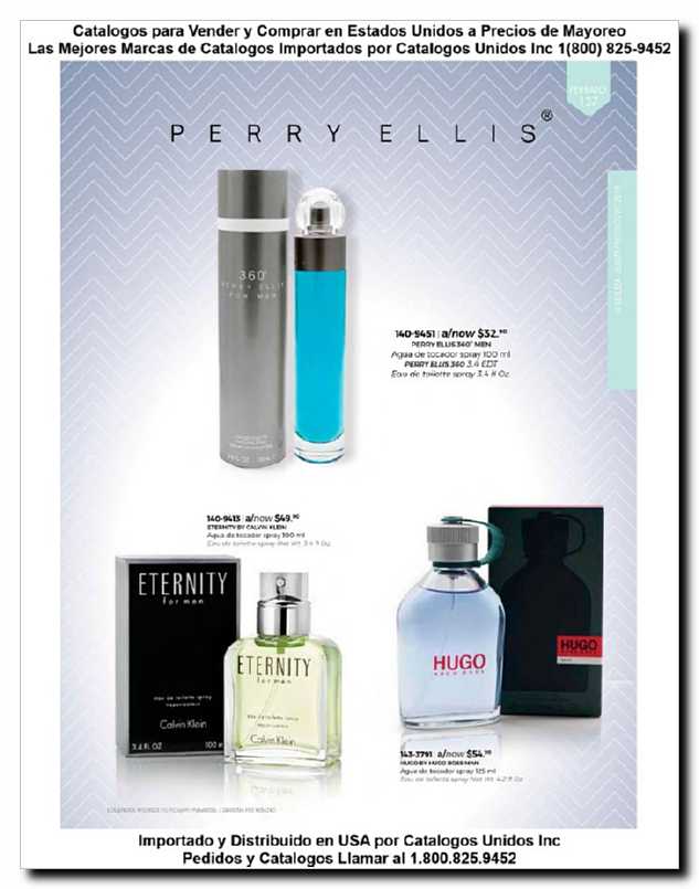 Llamanos al 1(800) 825-9452<br>Catalogos USA<br>(127 of 129)