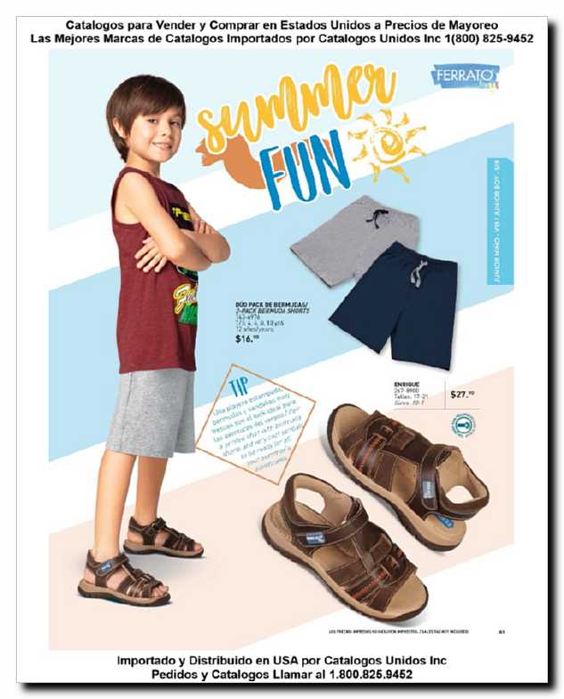 Llamanos al 1(800) 825-9452<br>Catalogos USA<br>(3 of 41)