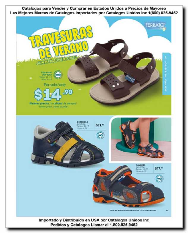 Llamanos al 1(800) 825-9452<br>Catalogos USA<br>(23 of 41)