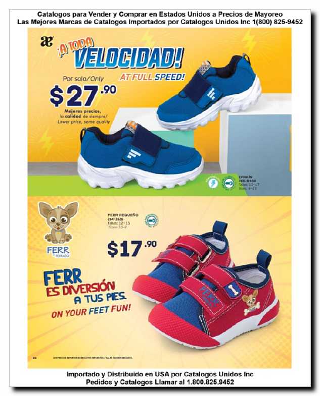 Llamanos al 1(800) 825-9452<br>Catalogos USA<br>(30 of 41)