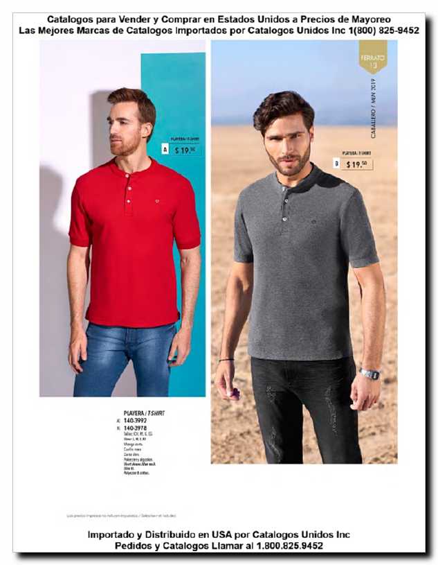 Llamanos al 1(800) 825-9452<br>Catalogos USA<br>(13 of 59)