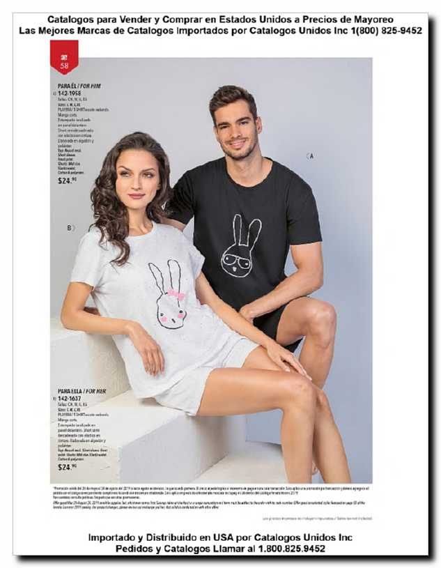 Llamanos al 1(800) 825-9452<br>Catalogos USA<br>(58 of 59)