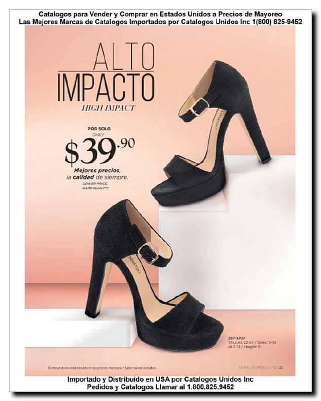 Llamanos al 1(800) 825-9452<br>Catalogos USA<br>(23 of 257)