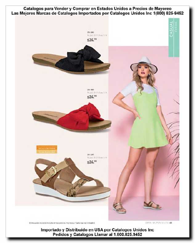 Llamanos al 1(800) 825-9452<br>Catalogos USA<br>(65 of 257)