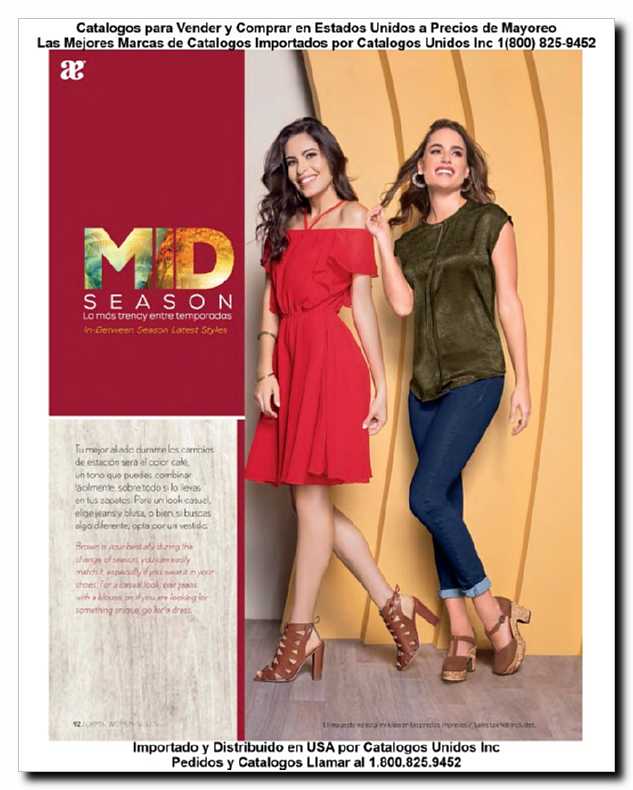 Llamanos al 1(800) 825-9452<br>Catalogos USA<br>(92 of 257)