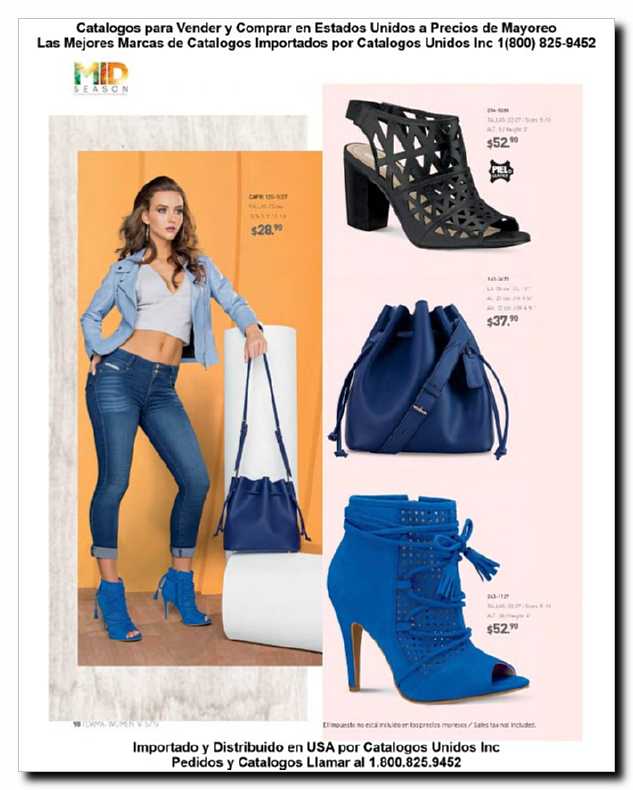 Llamanos al 1(800) 825-9452<br>Catalogos USA<br>(98 of 257)