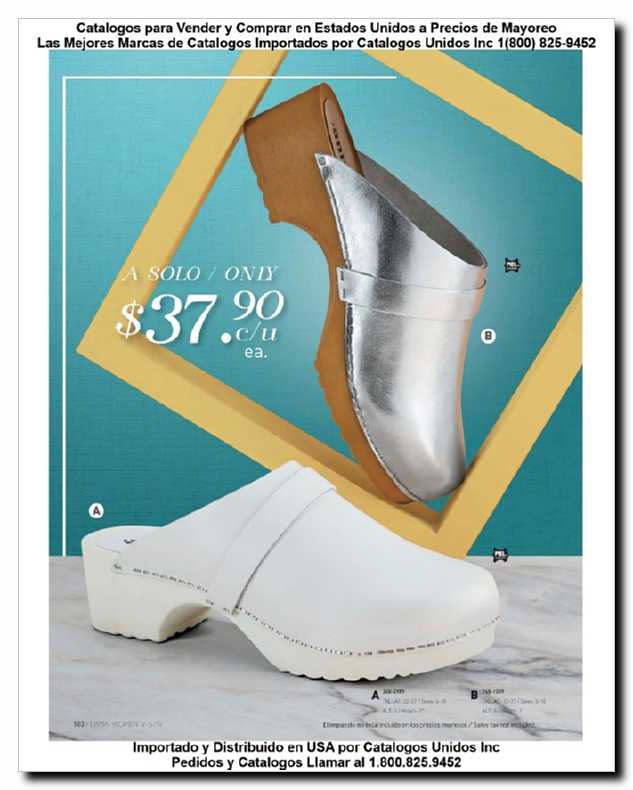 Llamanos al 1(800) 825-9452<br>Catalogos USA<br>(102 of 257)