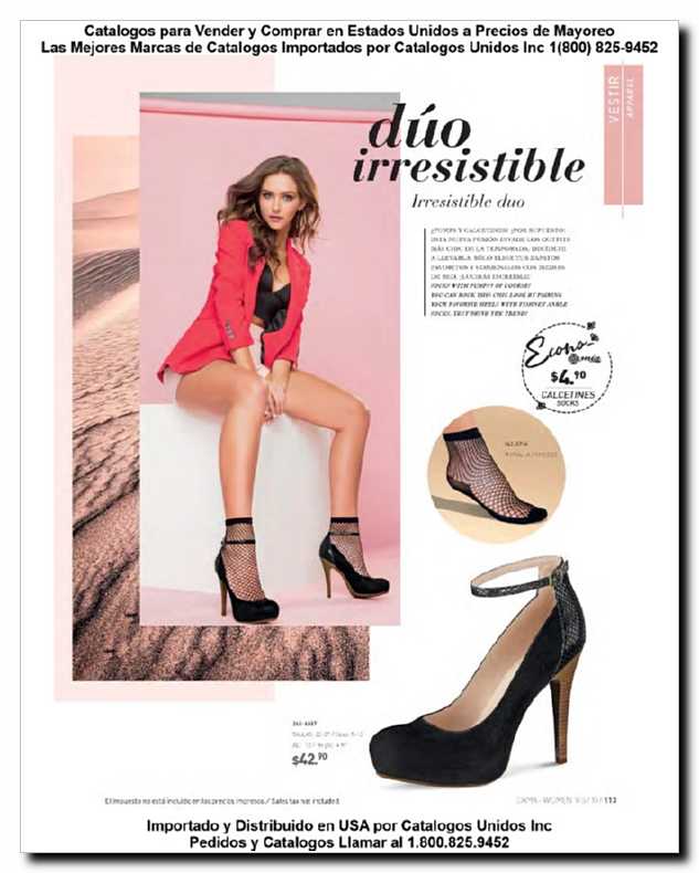 Llamanos al 1(800) 825-9452<br>Catalogos USA<br>(113 of 257)