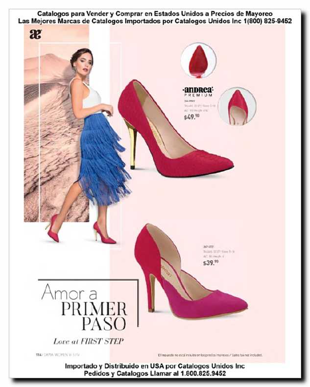 Llamanos al 1(800) 825-9452<br>Catalogos USA<br>(114 of 257)
