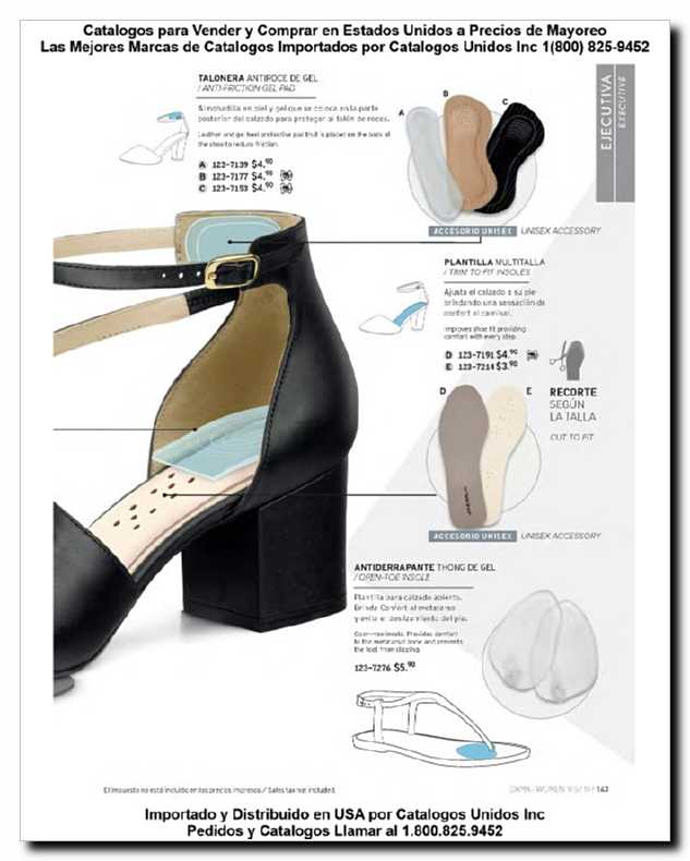 Llamanos al 1(800) 825-9452<br>Catalogos USA<br>(143 of 257)