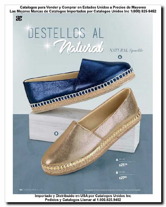 Llamanos al 1(800) 825-9452<br>Catalogos USA<br>(160 of 257)
