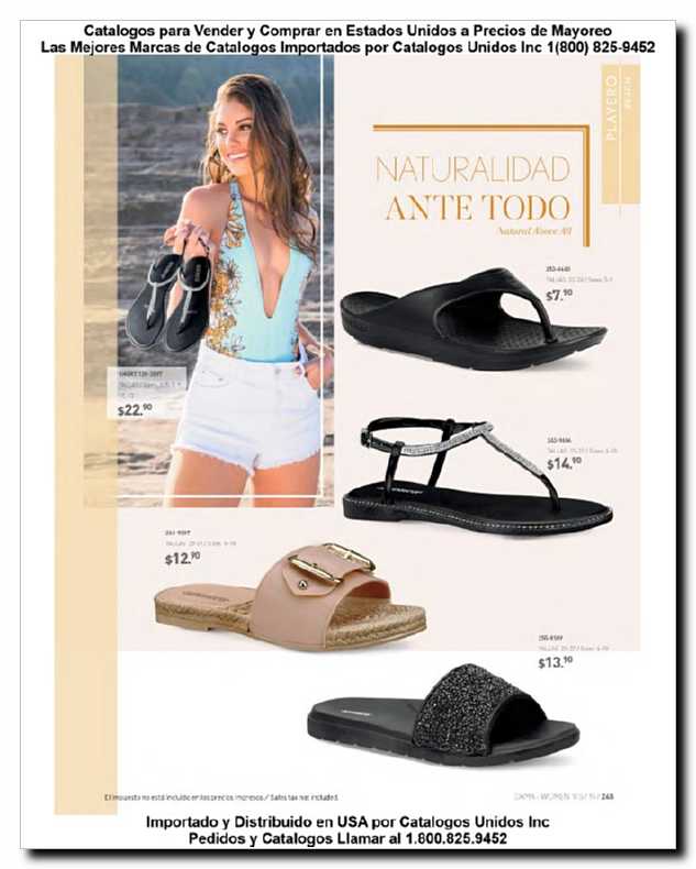 Llamanos al 1(800) 825-9452<br>Catalogos USA<br>(245 of 257)