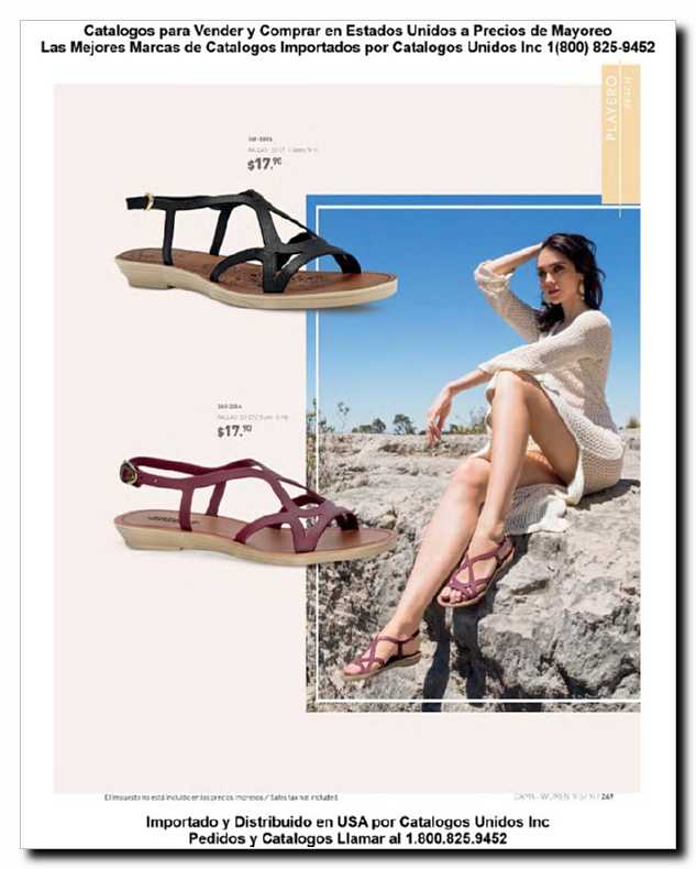 Llamanos al 1(800) 825-9452<br>Catalogos USA<br>(249 of 257)