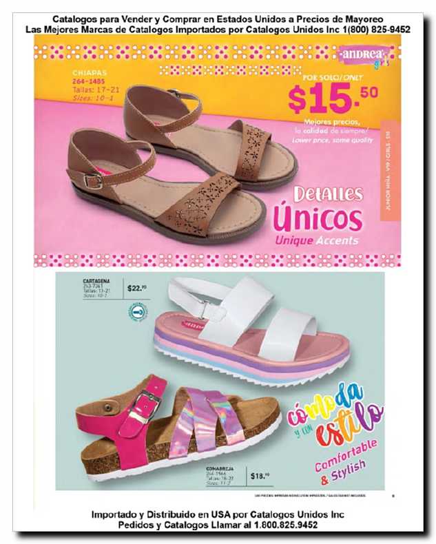 Llamanos al 1(800) 825-9452<br>Catalogos USA<br>(9 of 63)