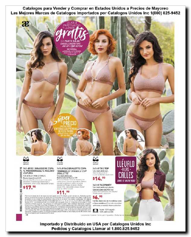 Llamanos al 1(800) 825-9452<br>Catalogos USA<br>(24 of 116)