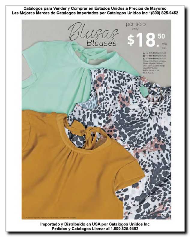 Llamanos al 1(800) 825-9452<br>Catalogos USA<br>(47 of 132)