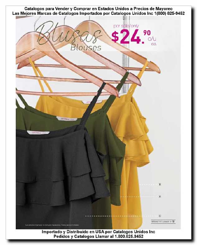 Llamanos al 1(800) 825-9452<br>Catalogos USA<br>(51 of 132)