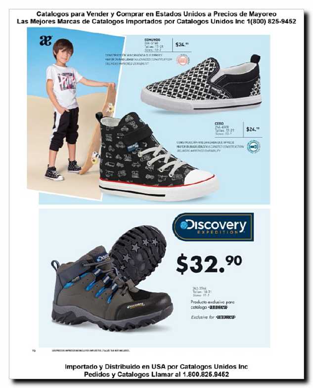 Llamanos al 1(800) 825-9452<br>Catalogos USA<br>(14 of 41)