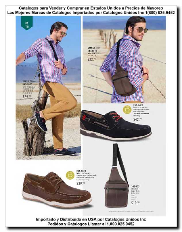 Llamanos al 1(800) 825-9452<br>Catalogos USA<br>(16 of 129)