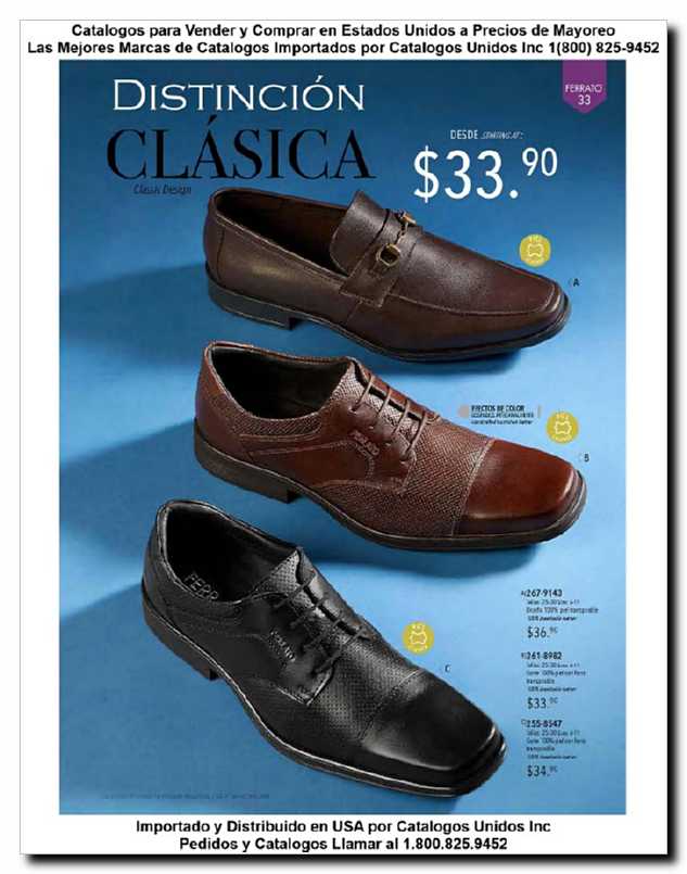 Llamanos al 1(800) 825-9452<br>Catalogos USA<br>(33 of 129)