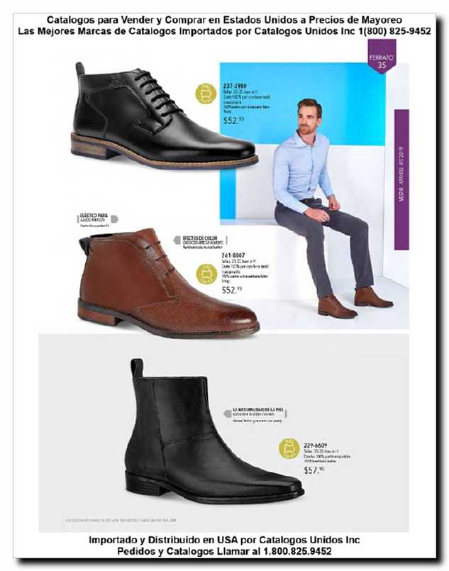 Llamanos al 1(800) 825-9452<br>Catalogos USA<br>(35 of 129)