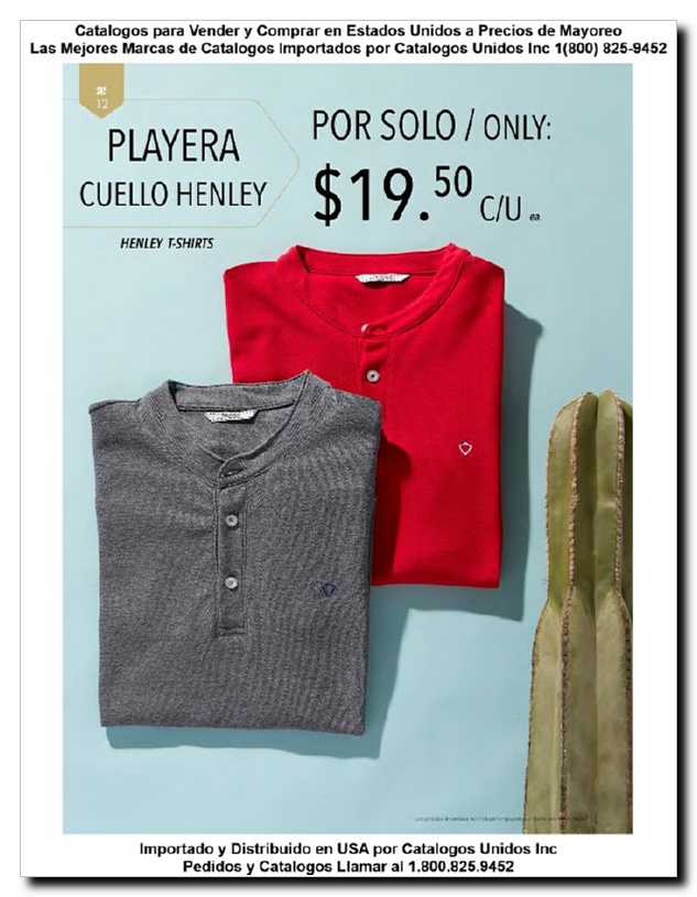 Llamanos al 1(800) 825-9452<br>Catalogos USA<br>(12 of 59)