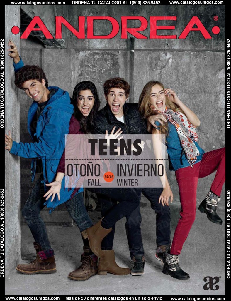 Nuevo Catalogo Teens Andrea